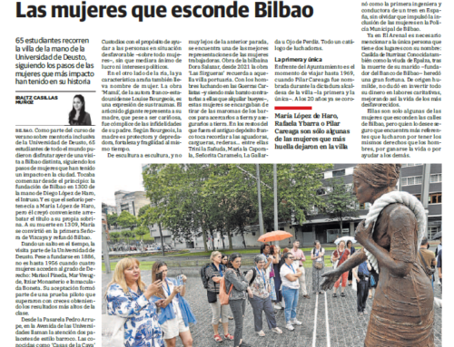 COST ACTION VOICES in the Media: Unveiling the Hidden Women of Bilbao